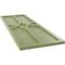 Ekena Millwork True Fit PVC Cedar Park Fixed Mount Shutters, Moss Green, 12W x 44H, PR TFP001CP12X044MG - alternate 2